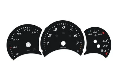 Porsche Boxster 986.1 - Speedometer gauges from MPH to km/h cluster disk - Image 1 of 4