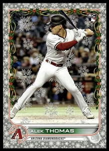Alek Thomas *ROOKIE CARD* (RC) 2022 Topps Holiday Metallic #HW14 - Bild 1 von 2