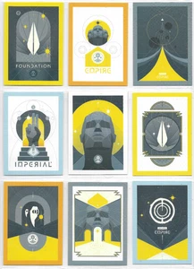 Foundation Seasons 1 & 2 - 9-card Gallery Art Chase Set - NM 2025 Rittenhouse - Picture 1 of 2