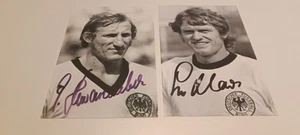 2 Autogrammfotos, Fußball,Sepp Maier, Schwarzenbeck, Bayern München - Bild 1 von 6