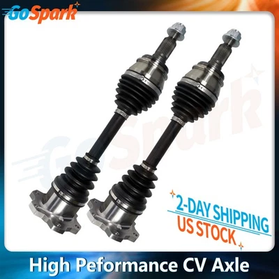 Пара передних осей CV для пикапа GMC Sierra 1500 1999-2006 годов выпуска 1995-2006 годов выпуска GMC Yukon RWD - Изображение 1 из 4