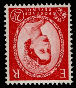 GB QEII SG614Wi, 2½d carmine-red TYPE II (2 band) PHOSPHOR, NH MINT. Cat £175. - Picture 1 of 1