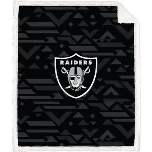 Black Las Vegas Raiders Delta Logo 50" x 60" Blanket - Picture 1 of 1
