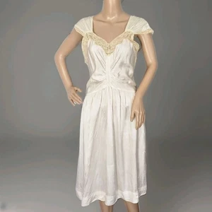 Rona Gay Liquid Satin Lingerie Slip Nightie TLC - Picture 1 of 11