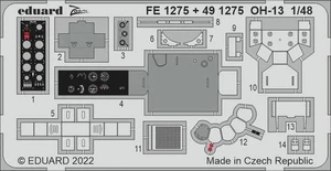 EDUARD FE1275 OH-13 (ITALERI) 1/48 - Picture 1 of 1