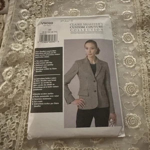 Vogue 9099 Jacket Claire Shaeffer’s - Picture 1 of 5