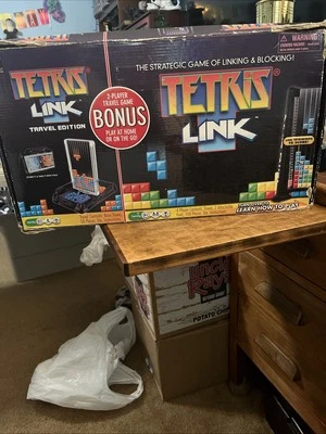 Tetris Link Game w/ Bonus Travel Edition Techno Source - Image 1 of 4