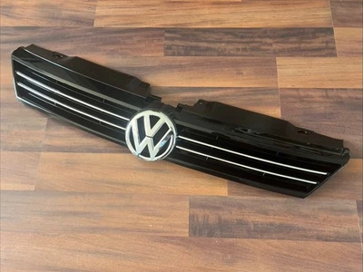 para VOLKSWAGEN JETTA SEDÁN 2011-2014 negro con conjunto de rejilla cromada y emblema Foto 1 de 4