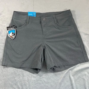 Kuhl Damen Trekr Shorts 5,5" Schrittlänge anthrazit neu mit Etikett Größe 10 - Bild 1 von 11
