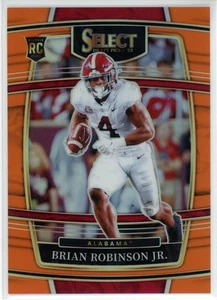 Brian Robinson Jr /49 (RC) 2022 Panini Select Draft Picks - Concourse Orange Prizm - Bild 1 von 3
