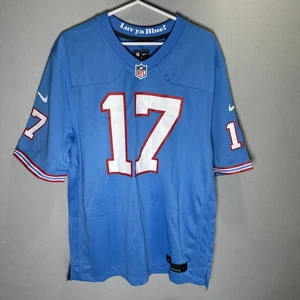 Tennessee Titans Ryan Tannehill #17 Nike seconda maglia alternativa NFL blu uomo L - Foto 1 di 7