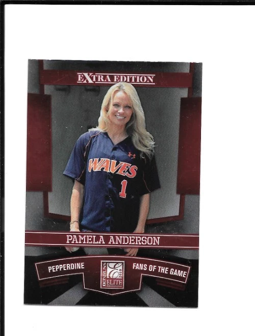 2010 Donruss Elite Extra Edition Fans of the Game Pamela Anderson - Image 1 of 1