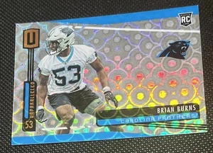 Panini Unparalleled Brian Burns Rookie Groove Parallel #215 RC Panthers 2019 - Imagen 1 de 2