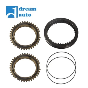 Brass Synchro Sleeve & Hub Set 3rd/4th Gear For Honda K20 K20A K20Z K20z3 - Picture 1 of 11