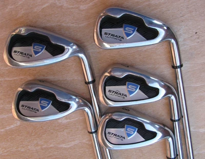 CALLAWAY STRATA ULTIMATE IRONS IRON SET 6-P REGULAR FLEX STEEL SHAFTS GOLF CLUBS - Image 1 of 4