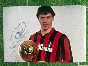 Certificado de autenticidad Big Photo CERTIFICADO VAN BASTEN 20•30 autógrafo firmado autógrafo firmado - Imagen 1 de 3