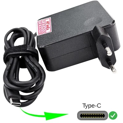 65W USB-C Netzteil Ladegerät + Stromkabel komp. für Medion E17223 (MD 62638) - Bild 1 von 4