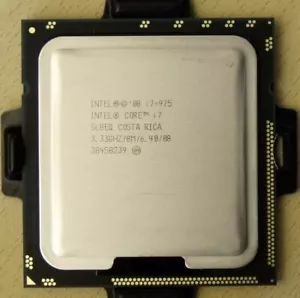 Intel Core i7 Extreme Edition 975 3.33 GHz Quad-Core CPU Processor SLBEQ LGA1366 - Picture 1 of 1