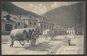 France Postcard Modane La Gare Station Train To Italy 1917 w 1 Stamp - Picture 1 of 2