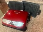George Foreman GRP4800R Evolve Grilling Machine w/ Waffle & Grill Plates