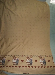 Trapuntino Daisy Kingdom Stragged Pals Bordo Tessuto Cotone 18" x 44" Cucito Artigianale - Foto 1 di 4