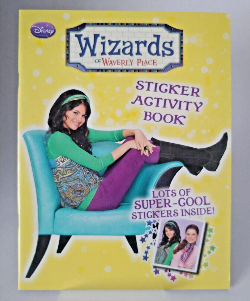  Wizards of Waverly Place Sticker Activity Book (Wizards of Waverly Place) NEW Foto 1 de 1