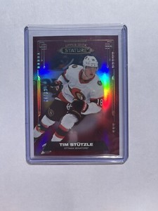 Tim Stutzle 2021-22 Upper Deck Stature #36 Photo Variant Red /33 Senators SP