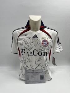 Bayern München Trikot 2006/2007 Teamsigniert Autogramm COA Adidas S - Bild 1 von 7