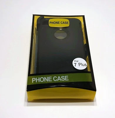 DEFENDER Case w/Clip Holster for iPhone 7/8plus Black【 Belt Clip fits defender } - Image 1 of 4