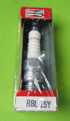 Champion RBL-15Y Resistor Spark Plug 1970-1971 Chevy Camaro Nova Chevelle 350 - Image 1 of 3