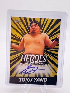 Hoja 2023 - Legends of Wrestling - Amarillo automático - BA-TY1 Toru Yano - Imagen 1 de 2