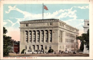 ALBANY COUNTY COURT HOUSE Albany, New York NY unused Postcard - Picture 1 of 2