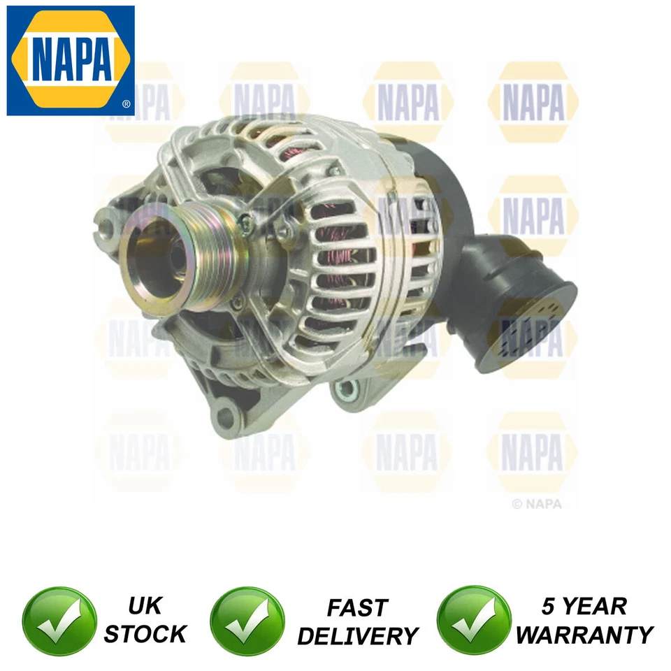 Alternador NAPA se adapta a BMW Serie 3 1998-2007 Serie 5 1996-2004 Z3 1995-2002 Foto 1 de 2