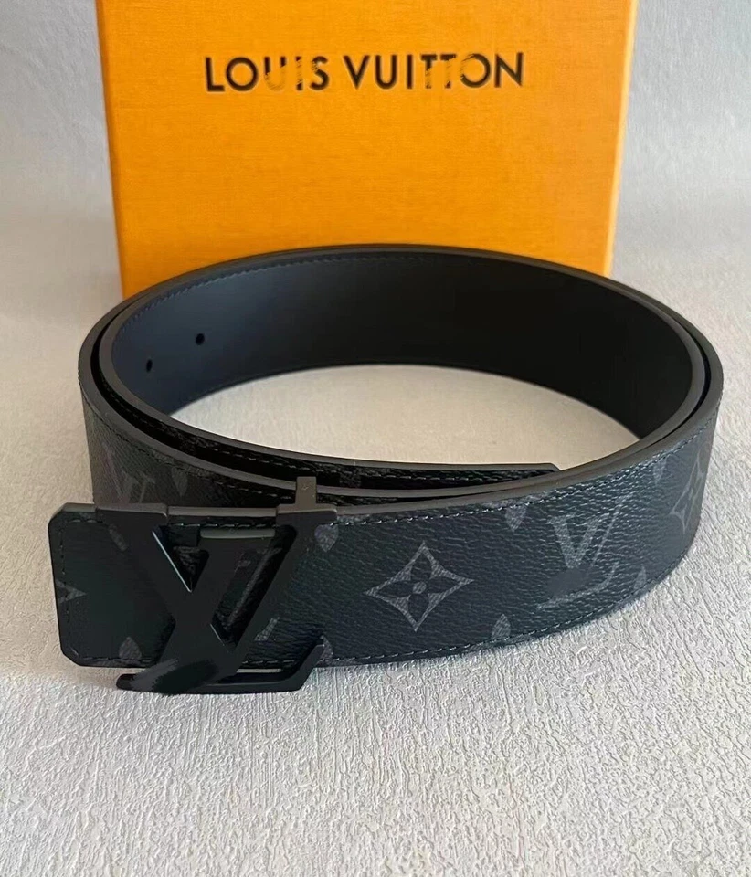 Cinturón de cuero estampado clásico para hombre nuevo regalo Foto 1 de 3