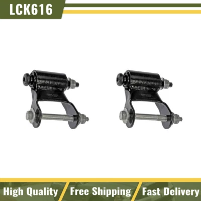 Compatível com 1998-1999 DODGE DURANGO traseira traseira 2 peças manilha de mola Dorman Leaf - Imagem 1 de 4