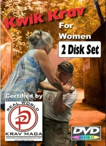 WOMEN'S DEFENSE KIT, Krav Maga DVD's, Oak Kubotan Key Chain, & DVD, Work Out DVD - Picture 1 of 12
