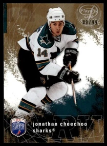 2007-08 Upper Deck Be a Player GOLD Jonathan Cheechoo 09/99 San Jose Sharks #164 - Picture 1 of 2