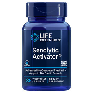  Life Extension Senolytic Activator Bio-Quercetin/Theaflavin/Fisetin Formula 36C
