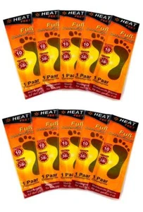10 Paar Fuß- Sohlenwärmer Einheitsgröße | Thermopad | Wärmesohlen | Fußwärmer - Bild 1 von 2