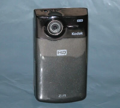 Kodak Zi8 Pocket Video Camera - Black #6369 - Image 1 of 4
