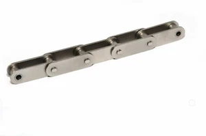 C2040NP Nickel Plated Conveyor Roller Chain 10FT Roll with Connecting Link* - Picture 1 of 2