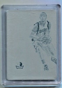 2014-15 Panini National Treasures - MONTA ELLIS - Cyan Printing Plate 1 of 1 1/1