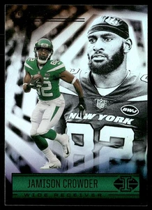 2021 PANINI ILLUSIONS JAMISON CROWDER NEW YORK JETS #53 - Picture 1 of 2