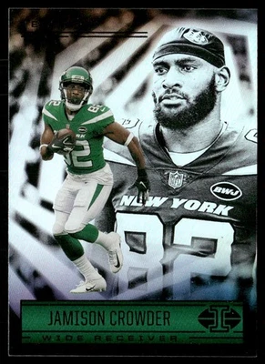 2021 PANINI ILLUSIONS JAMISON CROWDER NEW YORK JETS #53 - Image 1 of 2