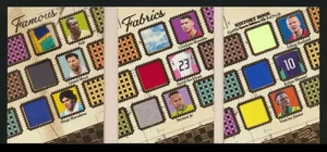 2025 LEAF HISTORY BOOK FAMOUS FABRICS /25 PATCHES PELE MESSI MARADONA RONALDO - Picture 1 of 2