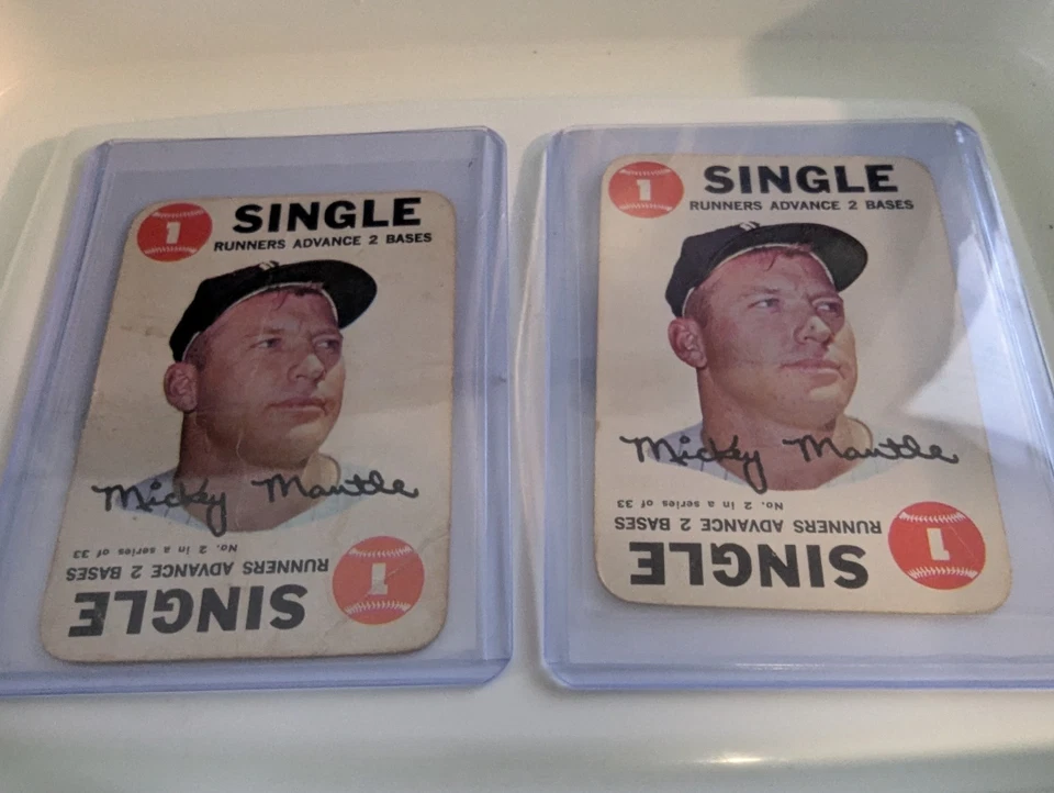 1968 Topps Juego (34) Cartas Salón de la Fama Lote Conjunto Parcial/Lote Mantle Clemente Rose Mays Foto 1 de 4