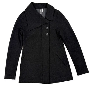 Ibex Reese Cardigan Sweater Womens Merino Wool Jacket Size Small Black - Picture 1 of 11