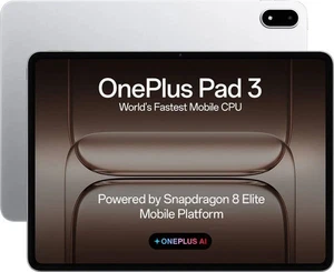 OnePlus Pad 3 (16 GB RAM 512 GB) 13.2" with Wi-Fi Only Tablet (Frosted Silver) - Picture 1 of 12