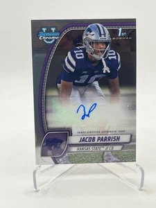 2024 BOWMAN U CHROME JACOB PARRISH RC AUTO #PA-JPA AUTOGRAPH 1ST - Picture 1 of 1
