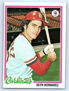 1978 Topps #143 Keith Hernandez St. Louis Cardinals - Picture 1 of 2